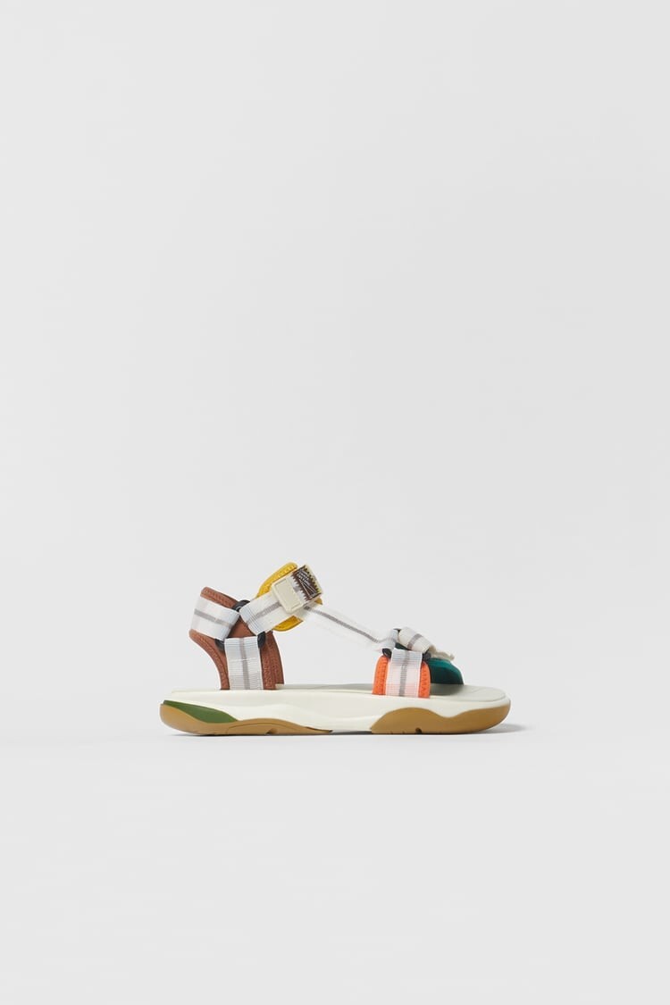 きなこ　1109 NWT ZARA KIDS/ TECHNICAL SANDALS GIRLS 2.5 $40 | eBay