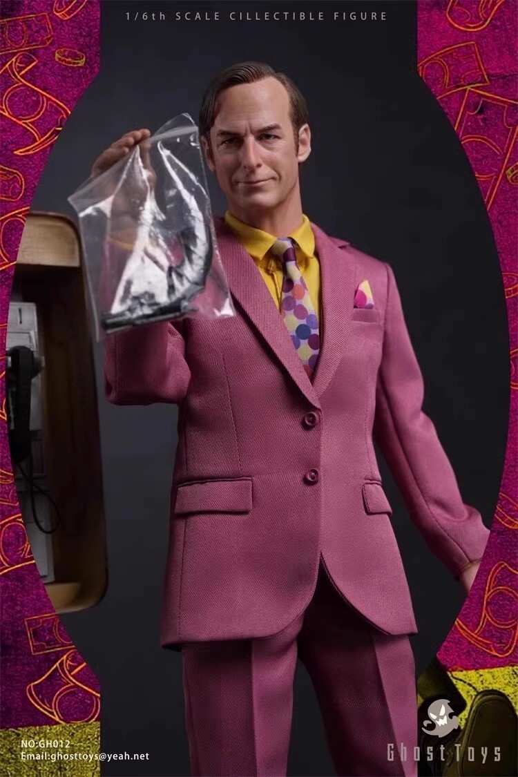 Ghost toys 1/6 シダクティヴ ソウル ロウヤー 特典付GH-012 Ready！NEW Ghost toys GH-012 1/6 Seductive Saul Lawyer