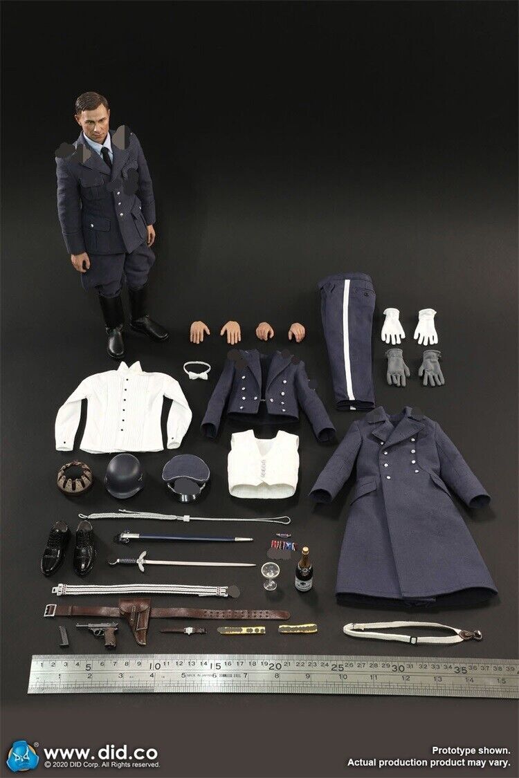 DID D80147 German Air Force Luftwaffe Captain – Willi 1/6 Figure