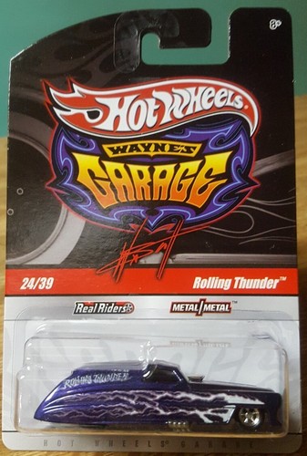 ミニカー Hot Wheels Thunder Roller Real Riders Amazon.com: Hot Wheels Thunder Roller RLC Limited Edition