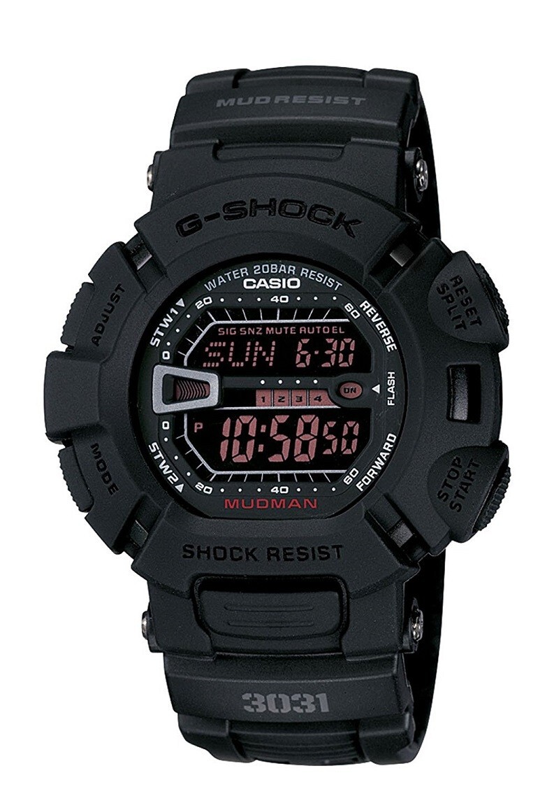 Casio G-SHOCK G9000MS-1 Men's Origin MUDMAN 'Blackout' 3031