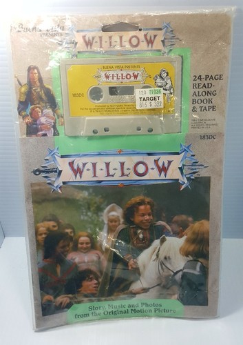 UPC 050087012946 product image for Willow Movie 24 Page Read Alone Book And Cassette Tape Story Music Antique | upcitemdb.com