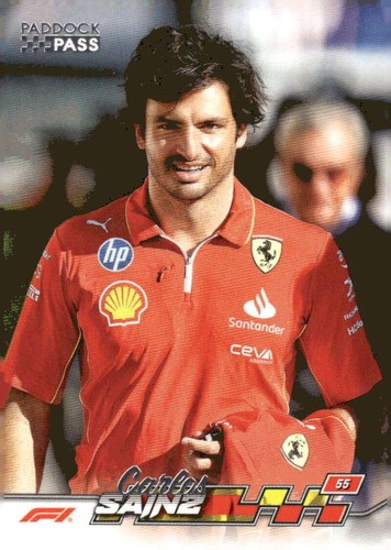 2024 Topps Paddock Pass Formula 1 - Carlos Sainz #4