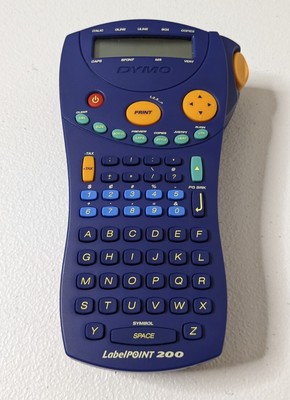 DYMO LabelPOINT 200 Electronic labelmaker With partial roll of printer paper