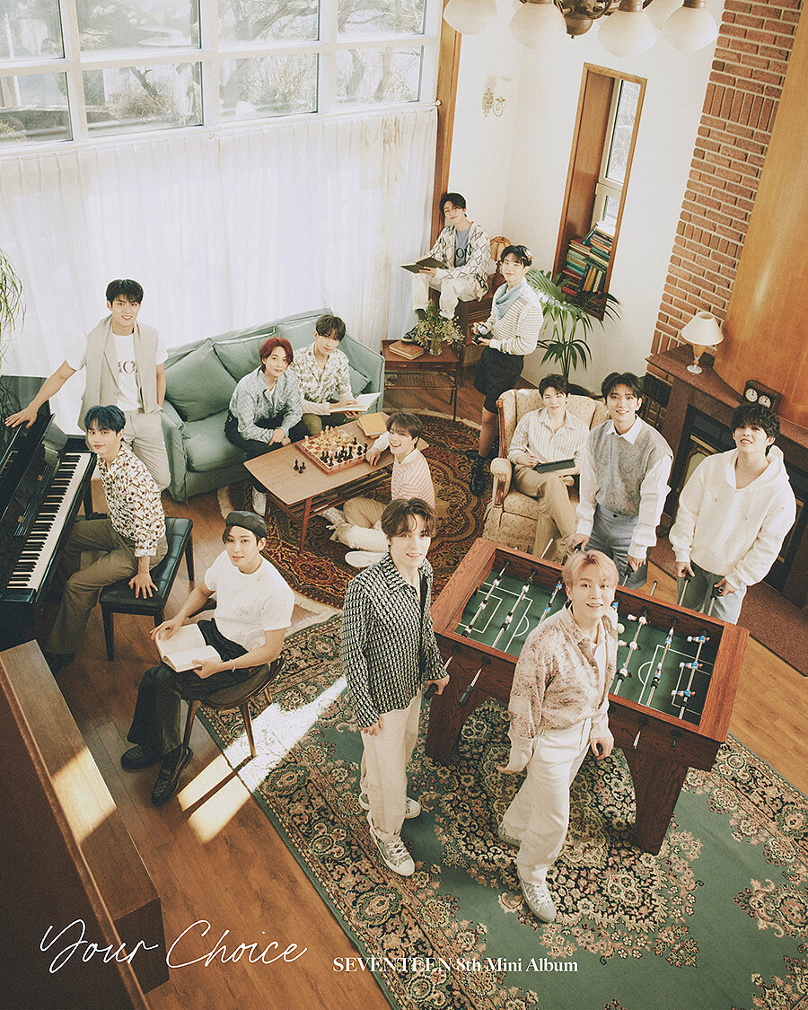 SEVENTEEN Your choice 95'sセット SEVENTEEN YOUR CHOICE Album 3 Ver SET 3 CD+3 Photo Book+9