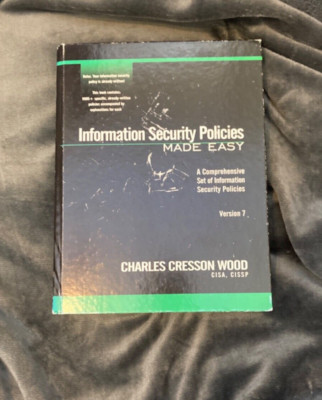 Information Security Policies Made  Easy Version 7