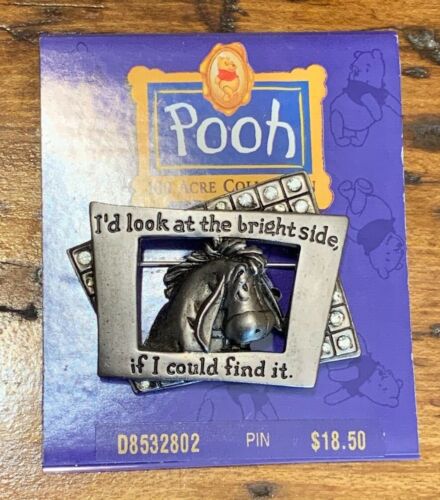 Disney Pooh 100 Acre Collection - Eeyore "Bright Side" Pin