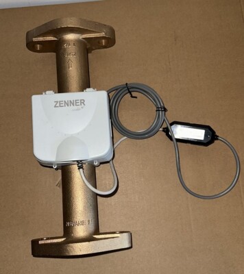 ZENNER ZSUR09CF 1-1/2''  Ultrasonic Bronze Residential Cubic Feet Water Meter