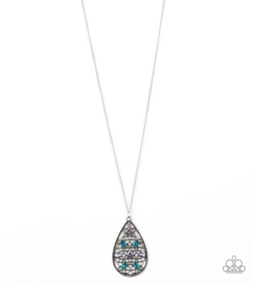Vintage~~Paparazzi Jewelry Long Necklace~~Gala Glimmer Multi Necklace