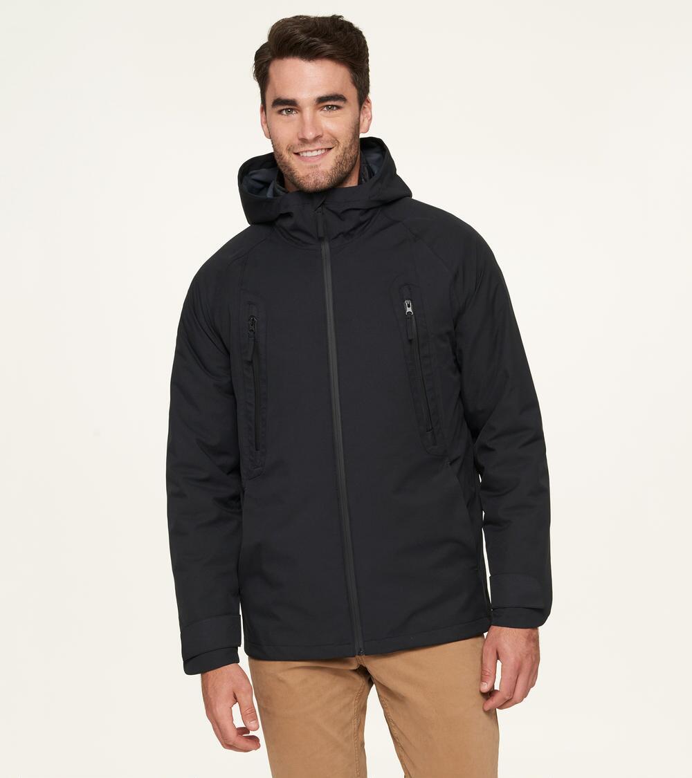 stetler insulated rain jacket