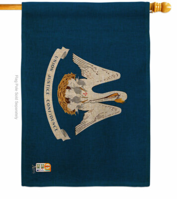 Louisiana Garden Flag Americana States Decorative Small Gift Yard House Banner