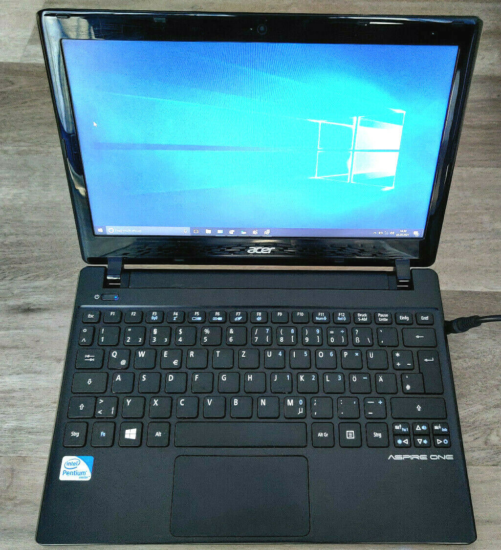 Acer Aspire One 756, 11,6 Zoll, Intel Pent. 987, 6GB RAM, 500GB HDD, Win10