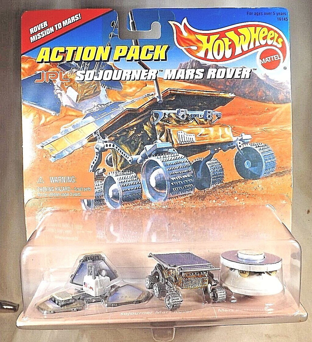 ミニカー Sojourner Mars Rover 1997 Hot Wheels Action Pack JPL SOJOURNER MARS ROVER, Lander