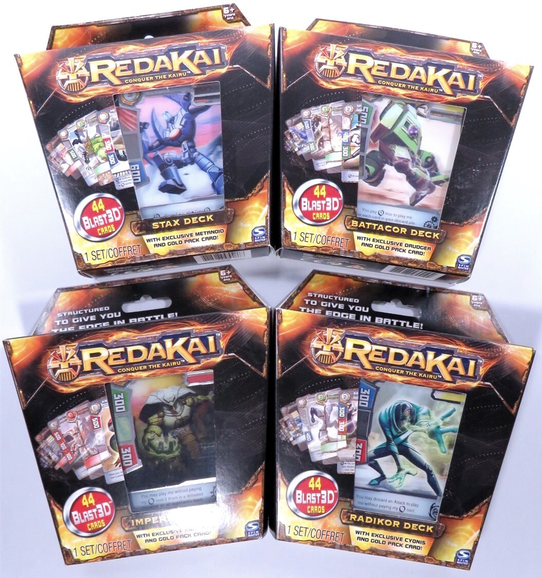 REDAKAI Conquer the Kairu 4 DECK SET Stax/Radikor/Imperiaz