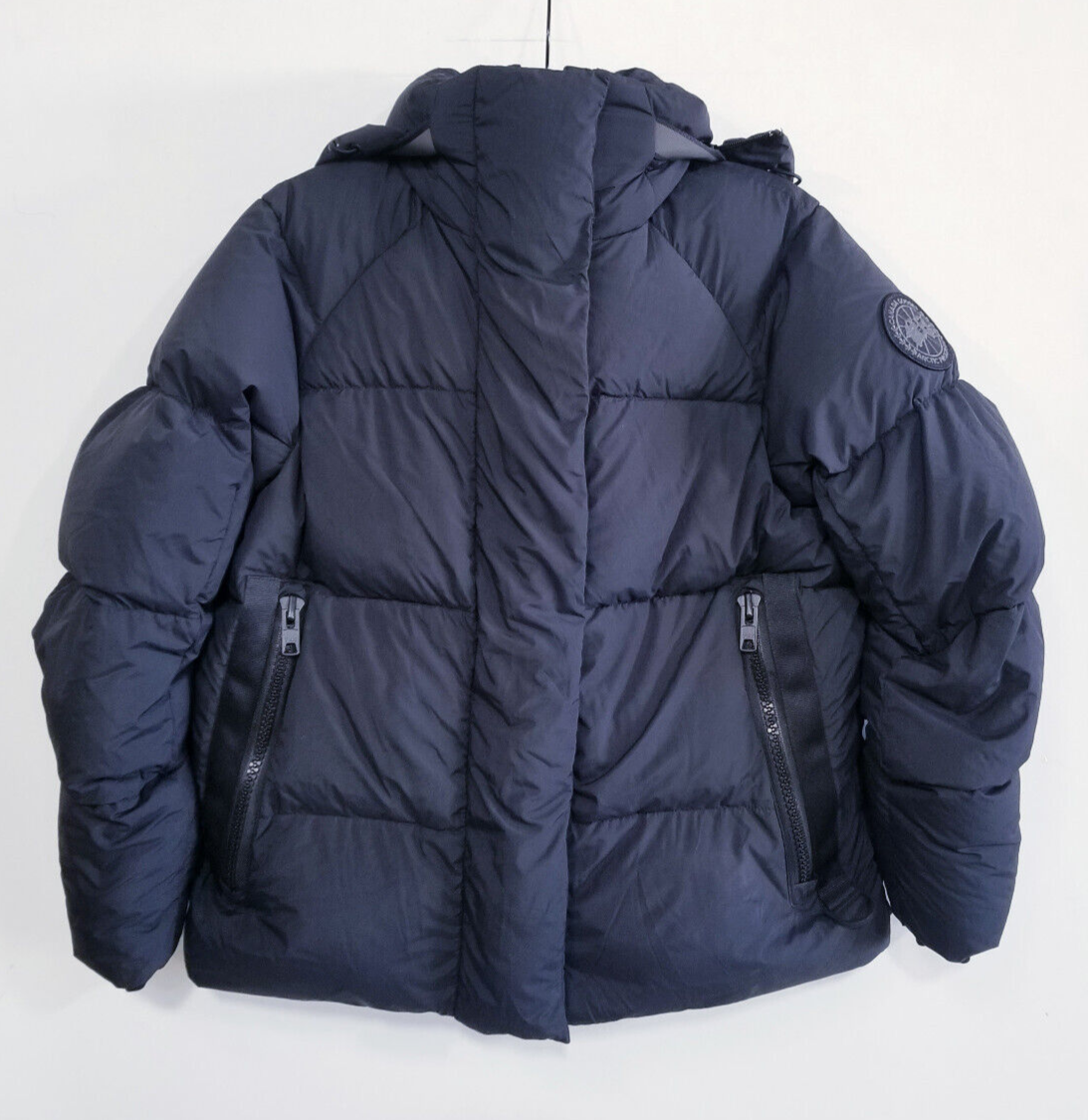 Canada Goose Junction Parka Down Jacket Black sz S | eBay