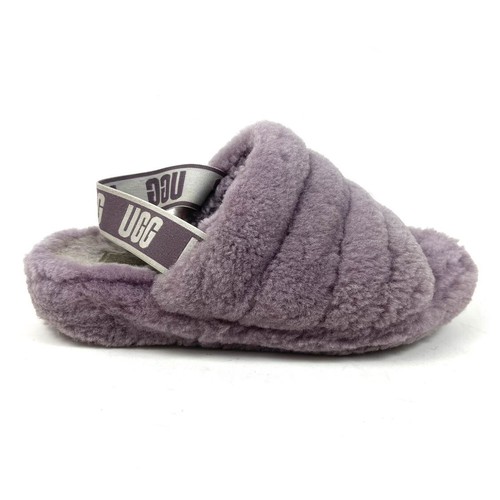 UGG Shoes Size 9 Womens Lilac Purple Fluff Yeah Slipper Sheepskin