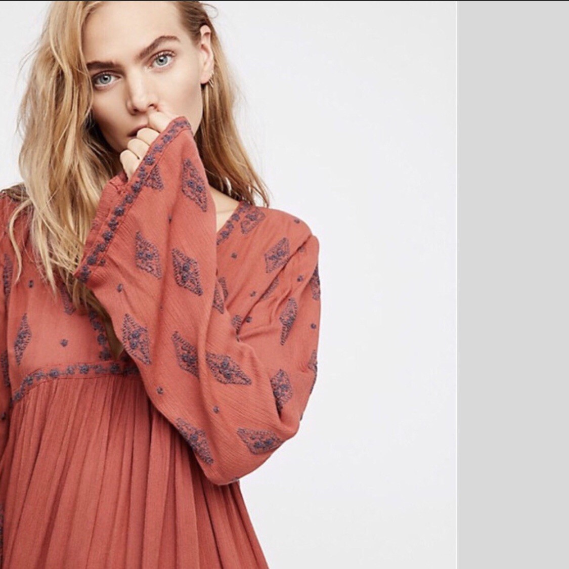 free people diamond silk wrap dress