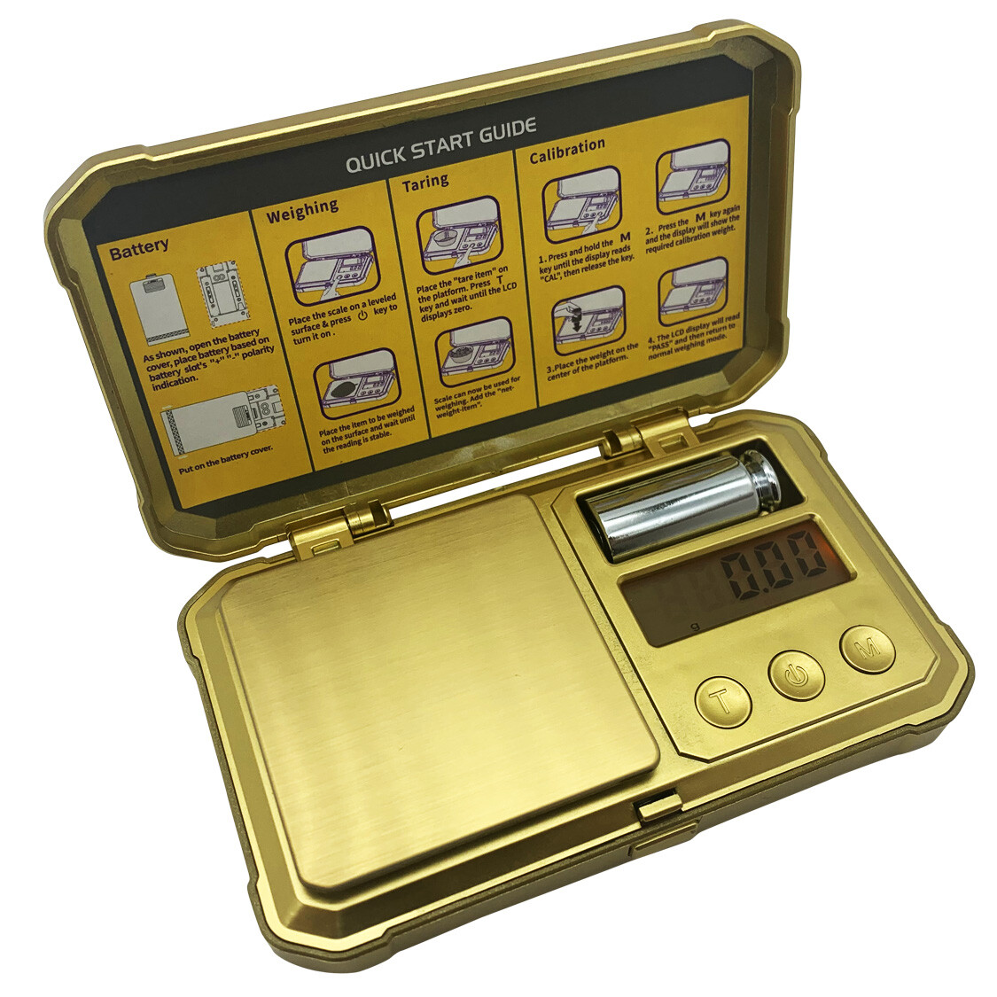 GOLD Fuzion Digital Pocket Scale 200g x 0.01g Jewelry Gold Gram Karat
