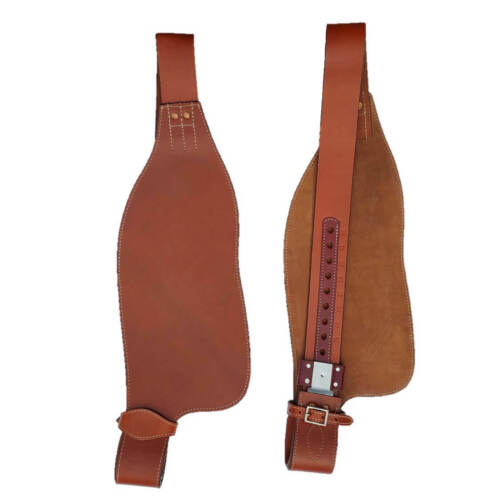 New Western Leather Saddle Replacement Fenders Set Full Size
