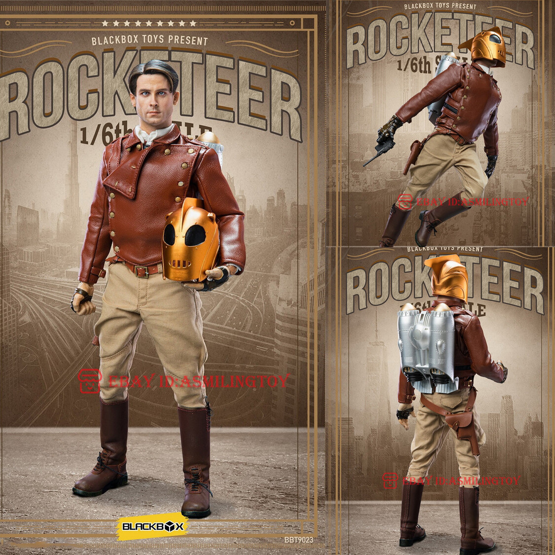 Blackbox BBT9023B ロケッティアTHE ROCKETEER DX Blackbox Toys