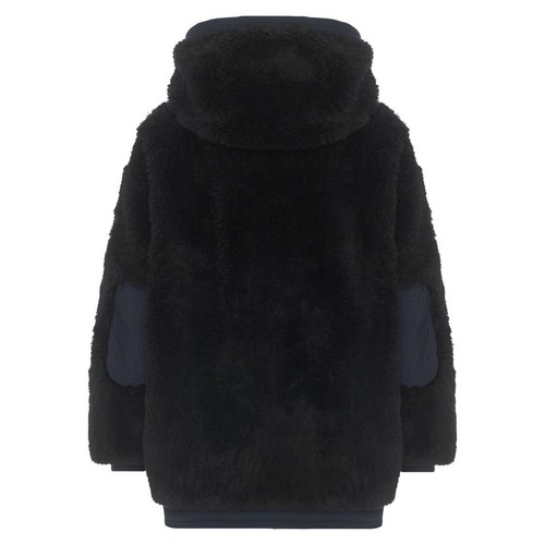 Pre-owned Toni Sailer Fluffy Ellison Black Women's Winter Jacket - Medium Size 38 -