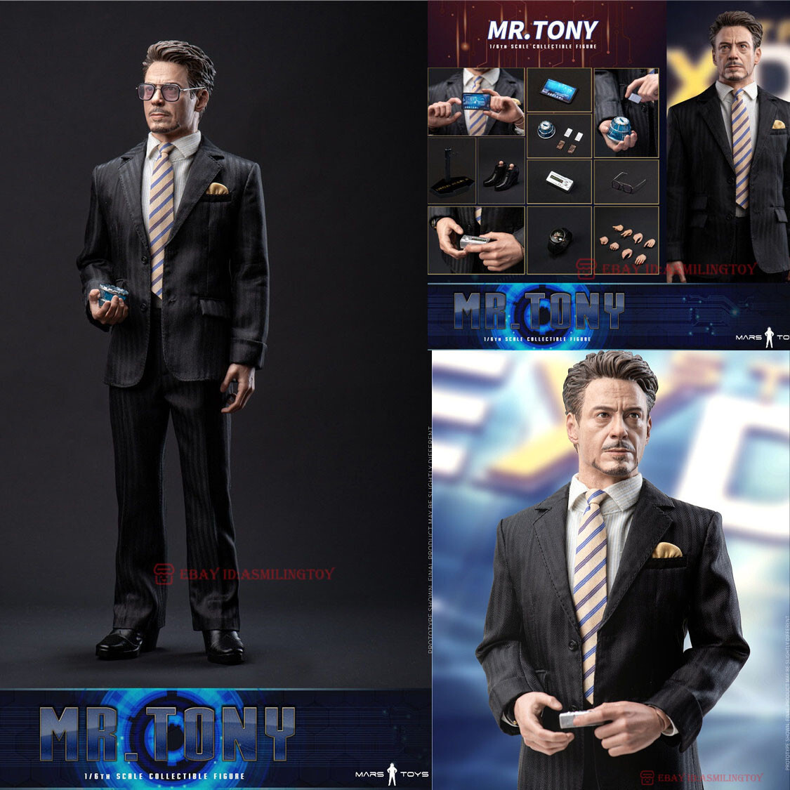 Mars Toys 1/6 ミスター トニー 法廷.Ver  MAT006 MARS TOYS 1/6 MAT006 MR.TONY – One Man's Hobby