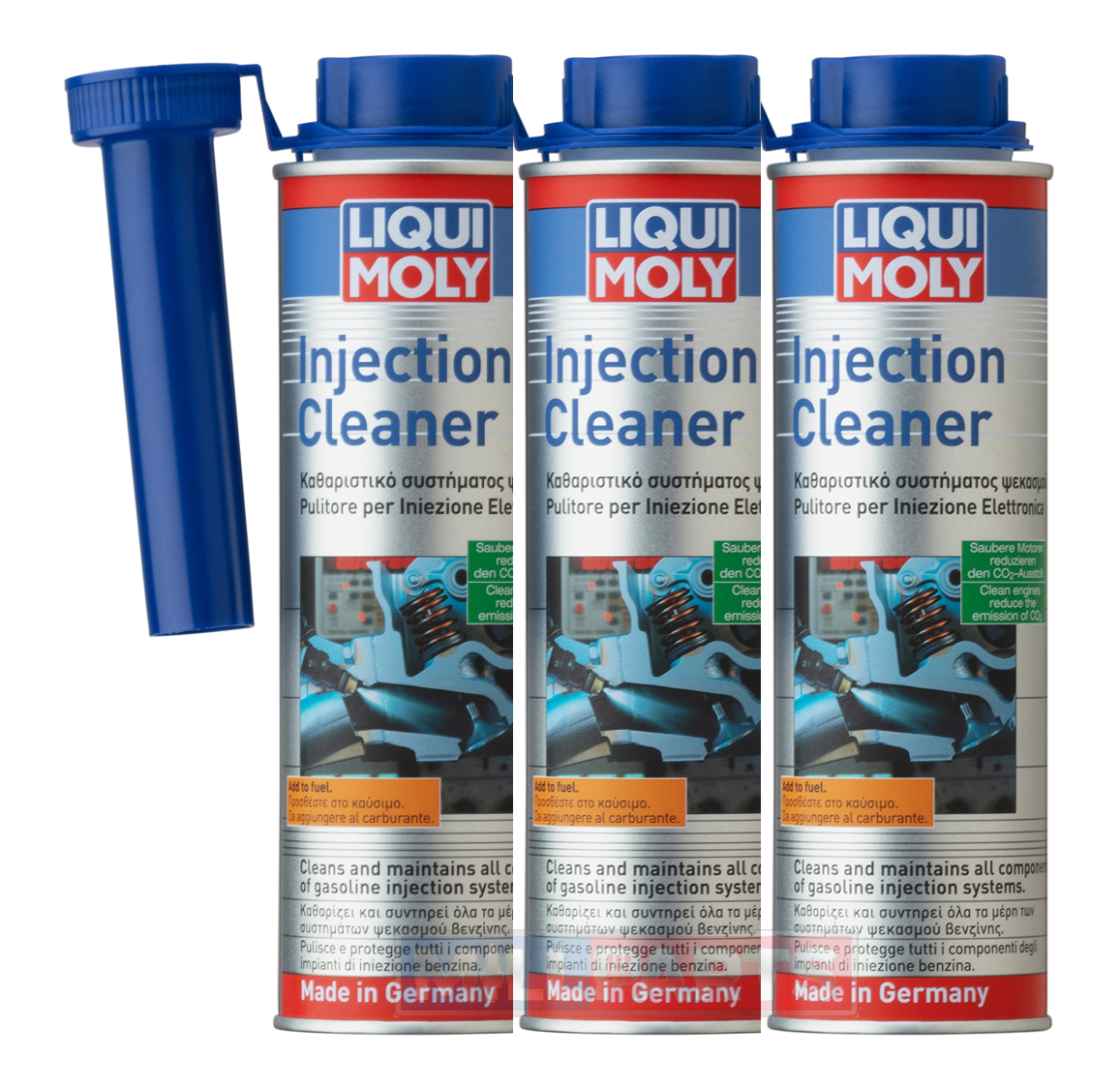 3 X Liqui Moly Petrol Injection Injector Cleaner 300ML Fuel Treatment