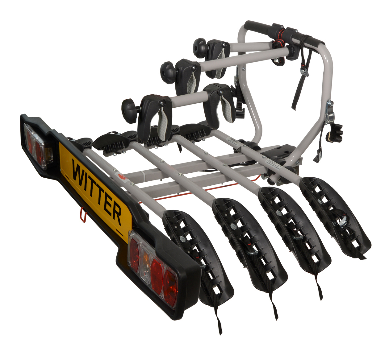 Witter ZX204 Tow Bar Mounted 4 / Four Bike Cycle Carrier 5060064820810 eBay