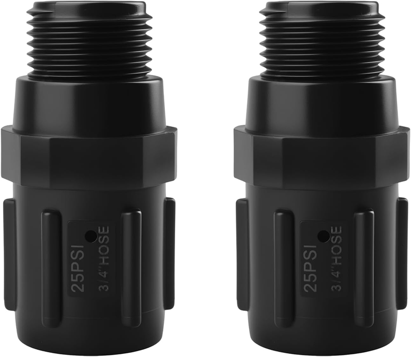 Drip Irrigation Pressure Regulator 25 PSI 3/4" F X M Hose Thread Garden Lawn