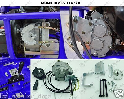 Universal Go Kart Forward Reverse Gear Box For 3/4'' TAV2 30 40 41 12T 10T #35