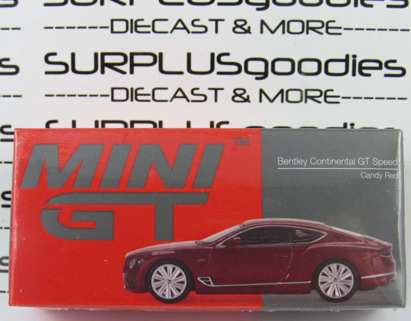 2022 Mini-GT 1:64 Overseas Edition: BENTLEY CONTINENTAL GT