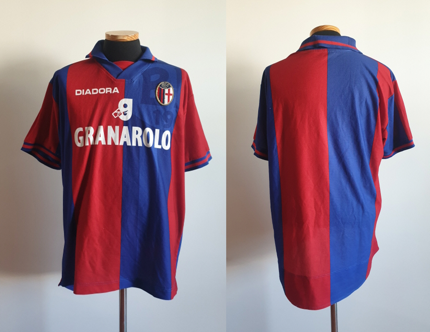 L) BOLOGNA SHIRT JERSEY MAGLIA ITALY ITALIA FOOTBALL