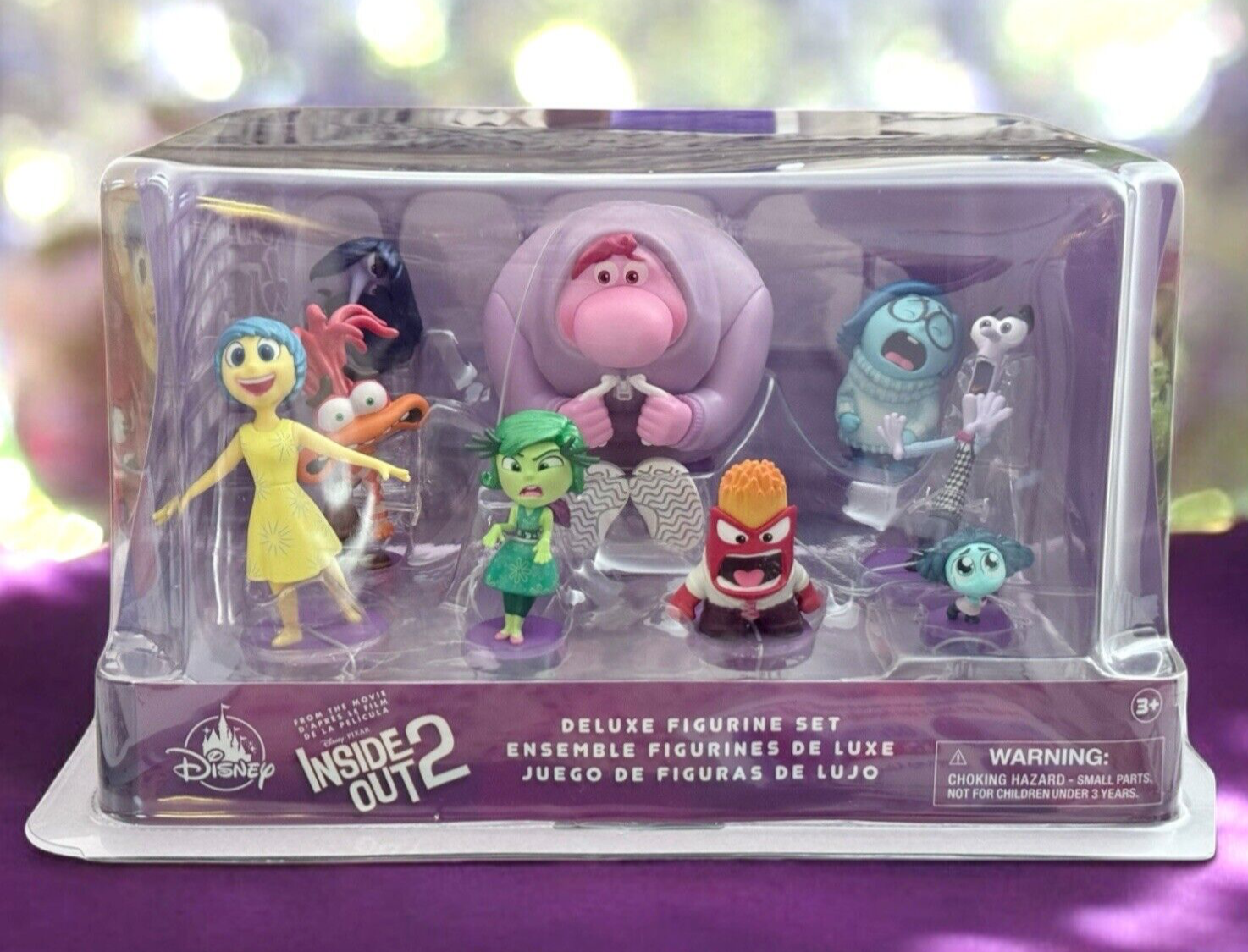 INSIDE OUT 2 デラックスフィギュアセット INSIDE OUT 2 DELUXE FIGURINE SET FROM THE DISNEY STORE
