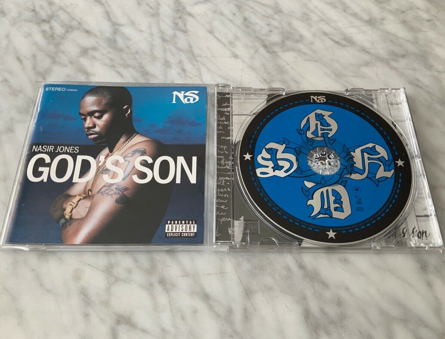 Nas God's Son CD 2002 Columbia CK 86930 Alicia Keys, 2Pac w