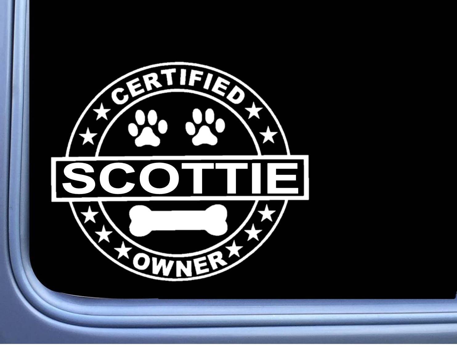 Certified Scottish Terrier L286 Dog Sticker 6