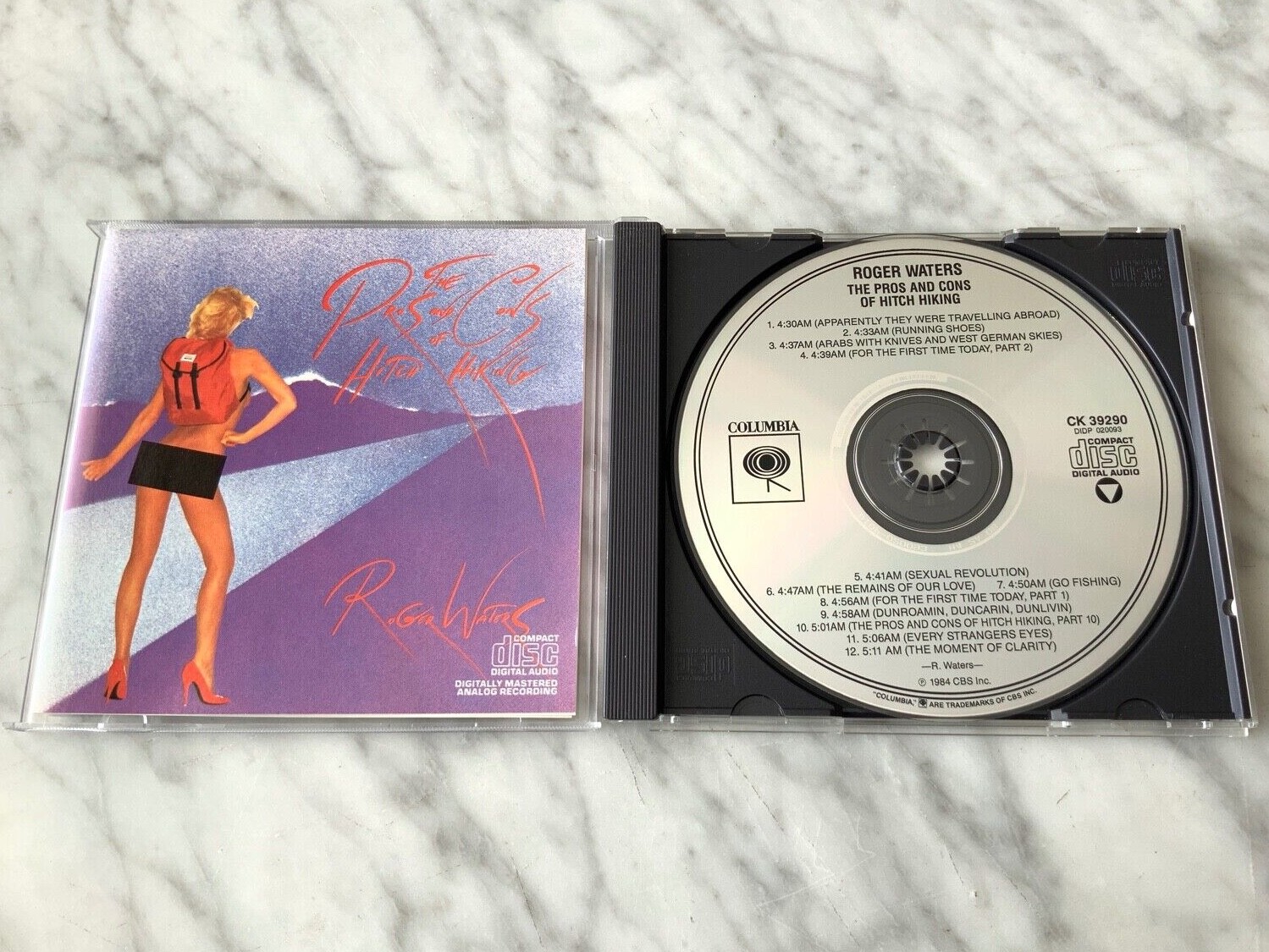 洋楽 Roger Waters Sidewinder CD Roger Waters The Pros And Cons Of Hitch Hiking CD Columbia