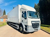 DAF LF 260 2019 18 TON BOX, DHOLLANDIA COLUMN TAIL LIFT, EURO 6