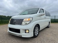 NISSAN ELGRAND 3.5 X AUTOMATIC * FULL LUXURY BUSINESS LEATHER * TWIN POWER DOORS