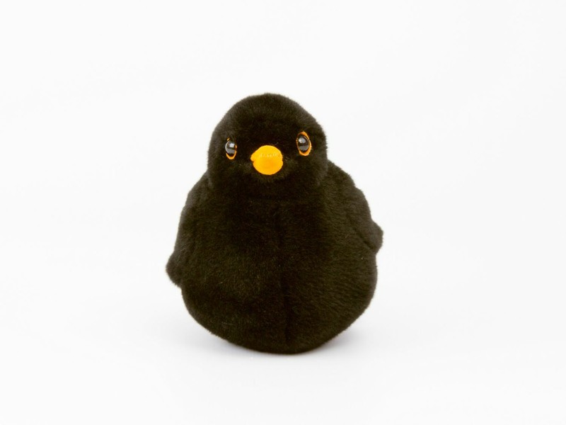 Spielwaren Plüschtier Handarbeit Kösen 5820 Amsel /"Türilü/" 19 cm