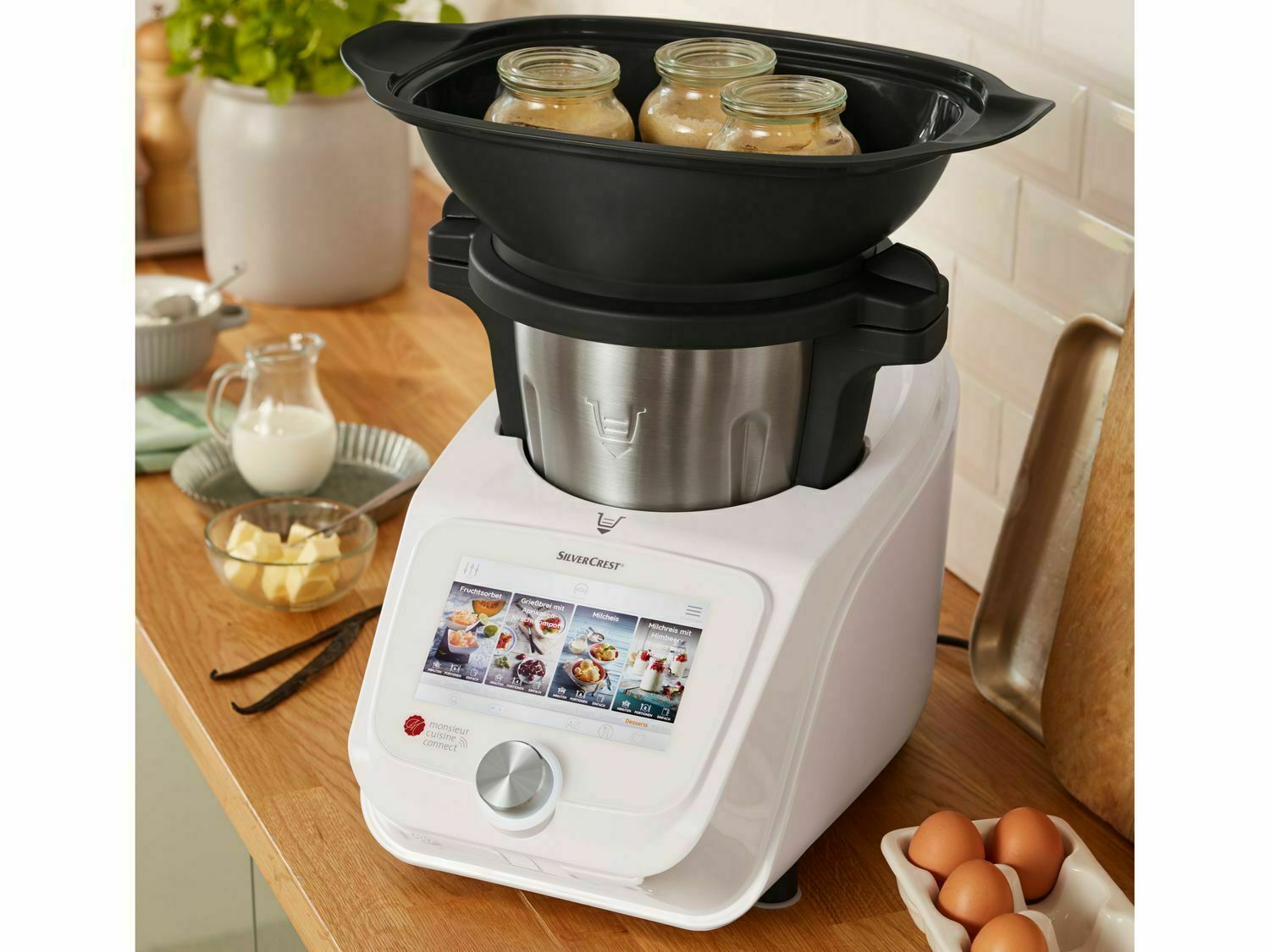 Silvercrest® Küchenmaschine Monsieur Cuisine Connect Skmc 1200 D4 2021 Silvercrest® Küchenmaschine Monsieur Cuisine Connect Skmc 1200 D4 2021