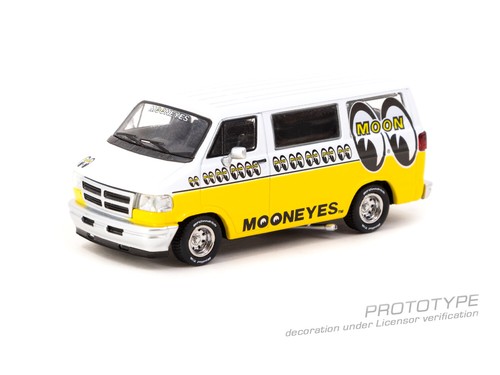 ☆新品未使用☆　TARMAC Dodge VAN Tarmac Works 1/64 Dodge Van Yellow - GLOBAL64