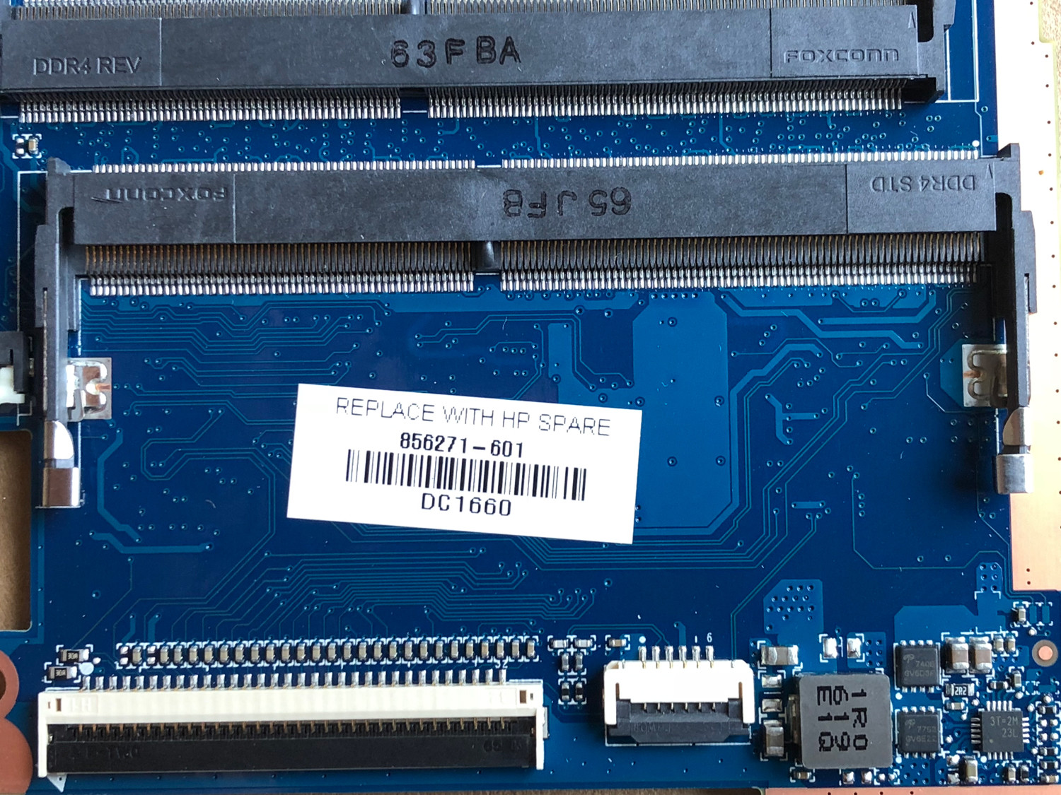 For HP Pavilion 15-AW DAG55AMB6E0 REV:E 856271-601 DDR4 Laptop Motherboard