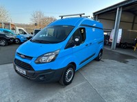 FORD TRANSIT CUSTOM 340 2.0 TDCI 130BHP EURO 6 L2H2 LWB HIGH ROOF Blue Manual D