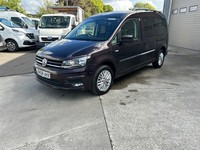 VOLKSWAGEN CADDY 2.0 TDi C20 Maxi Life Wheelchair Access Crew No Vat Purple Manu