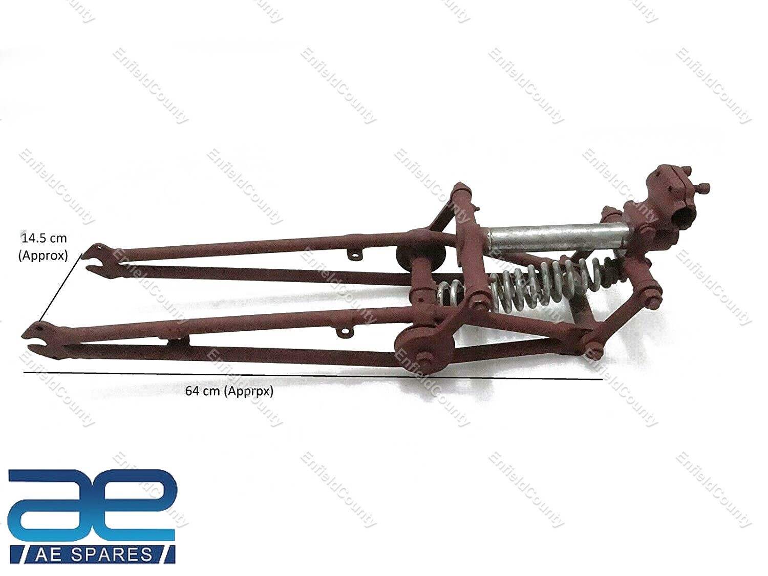 BSA 250 C10 C11 Springer Girder Fork Assembly Primer Coated 1939 B21 1938  