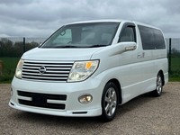 NISSAN ELGRAND 3.5 HIGHWAY STAR * HALF LEATHER * 8 SEATER * ELECTRIC CURTAINS *