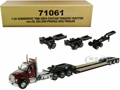 1:50 DIECAST MASTERS トレーラーセット Amazon.com: Diecast Masters 1:50 Scale Caterpillar Peterbilt