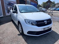 2017, DACIA SANDERO 1.0 Ambiance SCe 75 White Manual Petrol