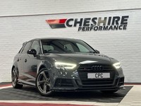 2018 18 AUDI S3 2.0 TSFI BLACK EDTN SPORTBACK 5DR FSH BnO HTD SUPERSPORTS 361BHP