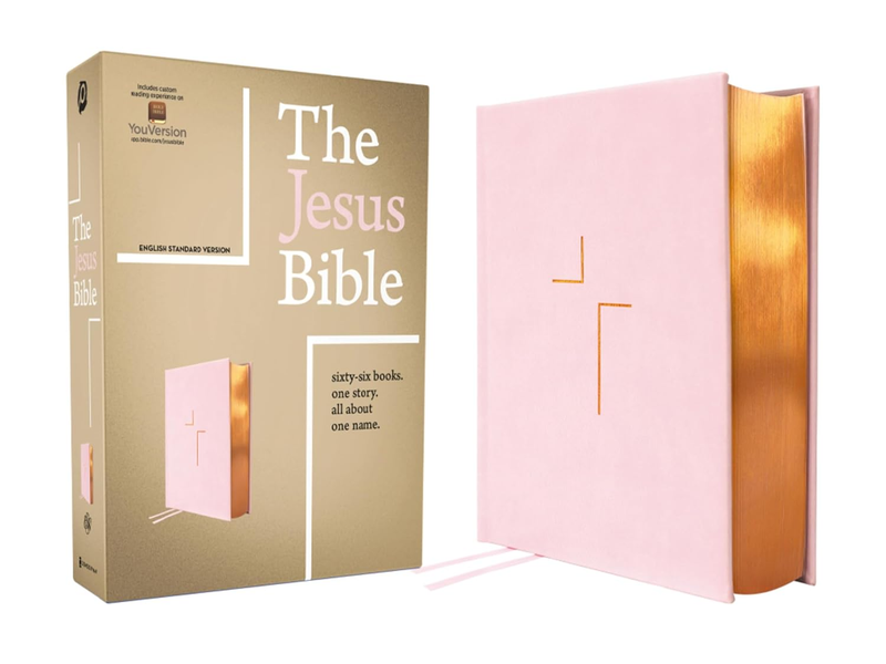 The Jesus Bible, ESV Edition, Pink: Sixty-Six Books. One Story. All about One Na